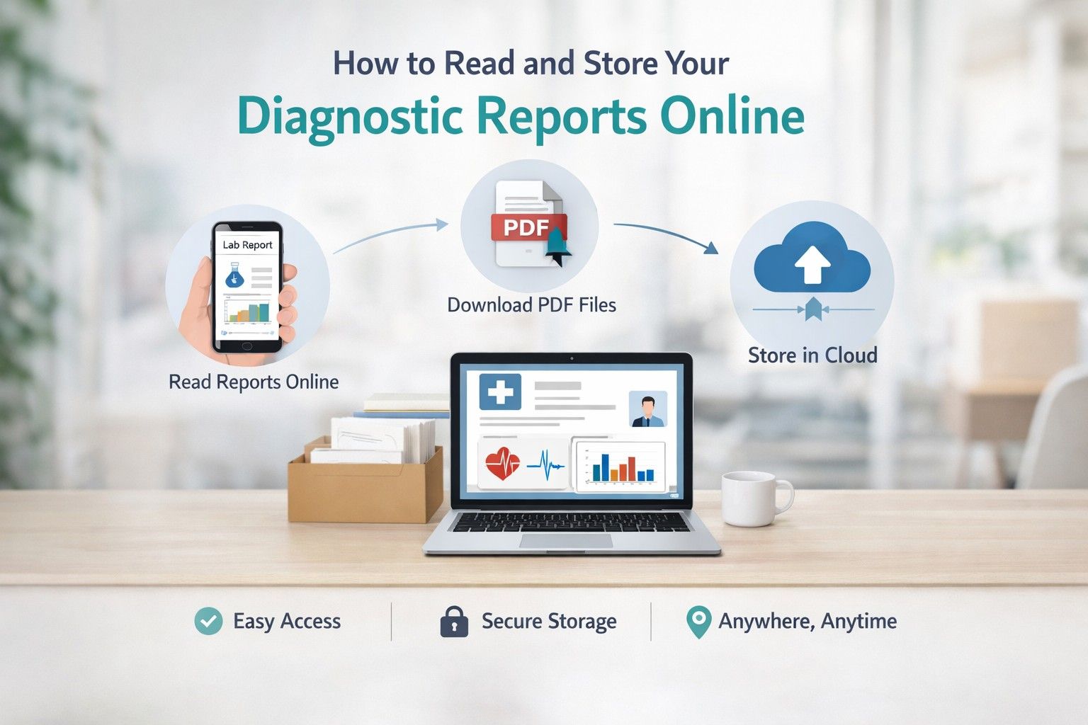 How to Read and Store Your Diagnostic Reports Online