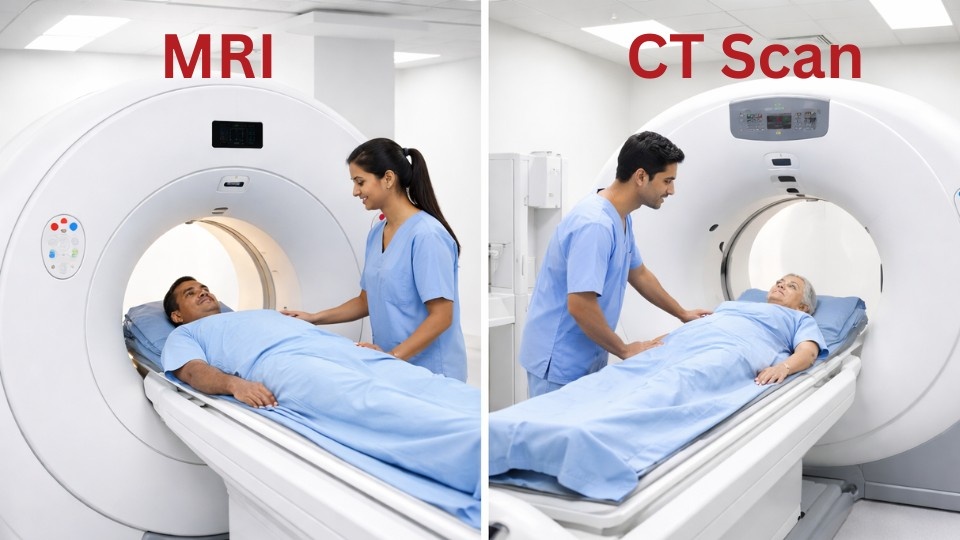 MRI & CT Scans:  Key Differences and When They are Recommended
