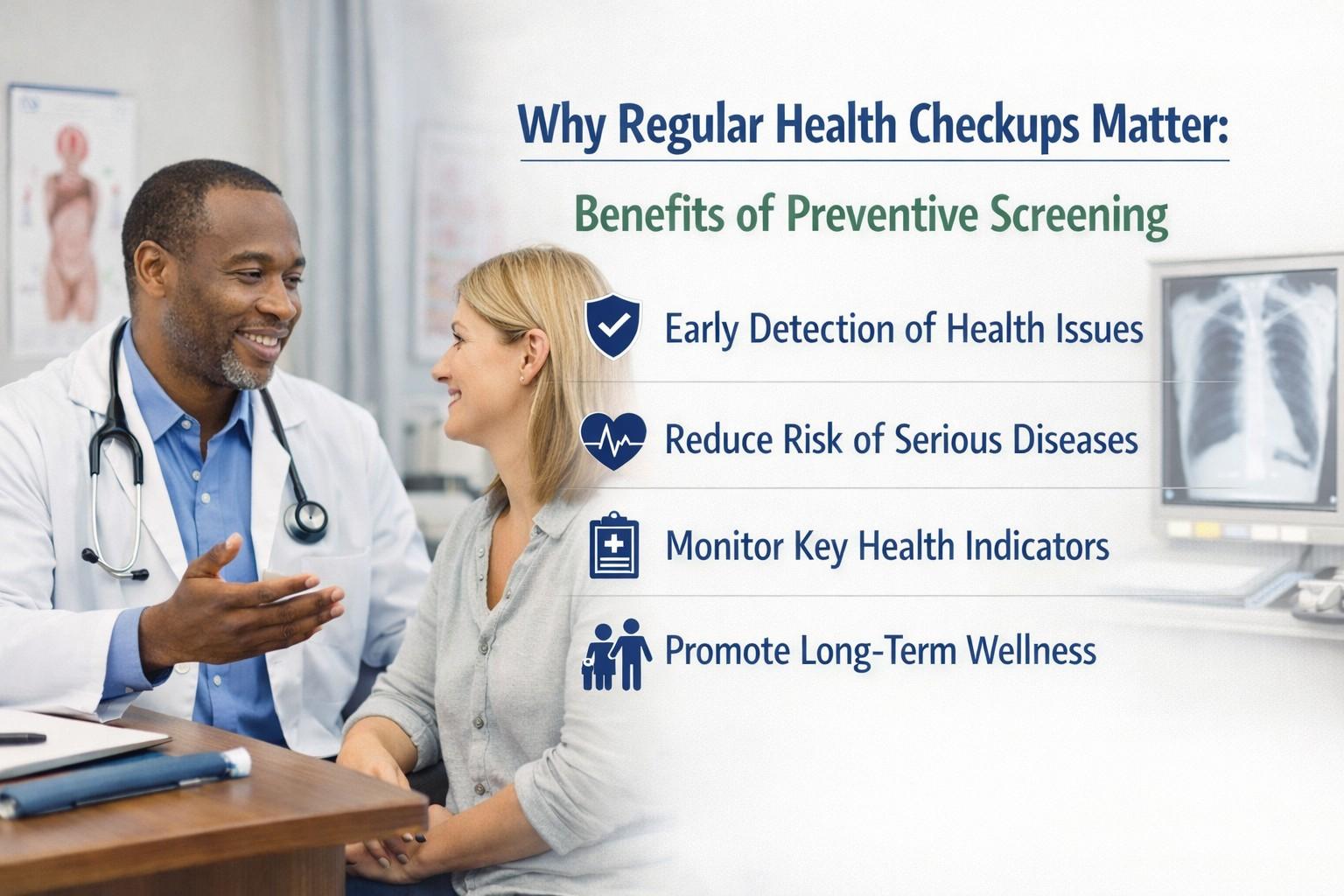 Why Regular Health Checkups Matter:  Benefits of Preventive Screening
