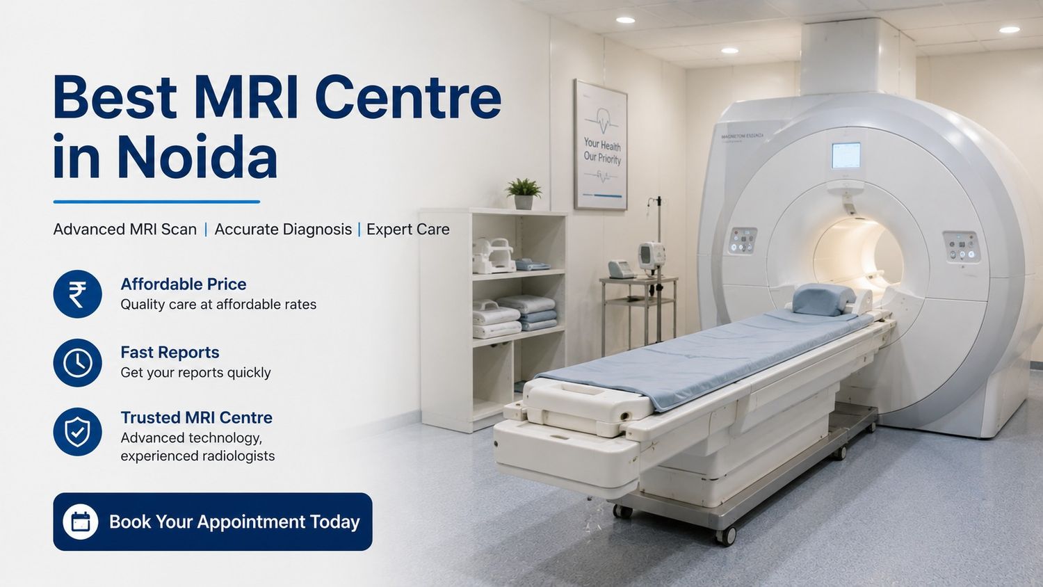 MRI Scan in Noida: Affordable Price, Fast Reports & Trusted MRI Centre