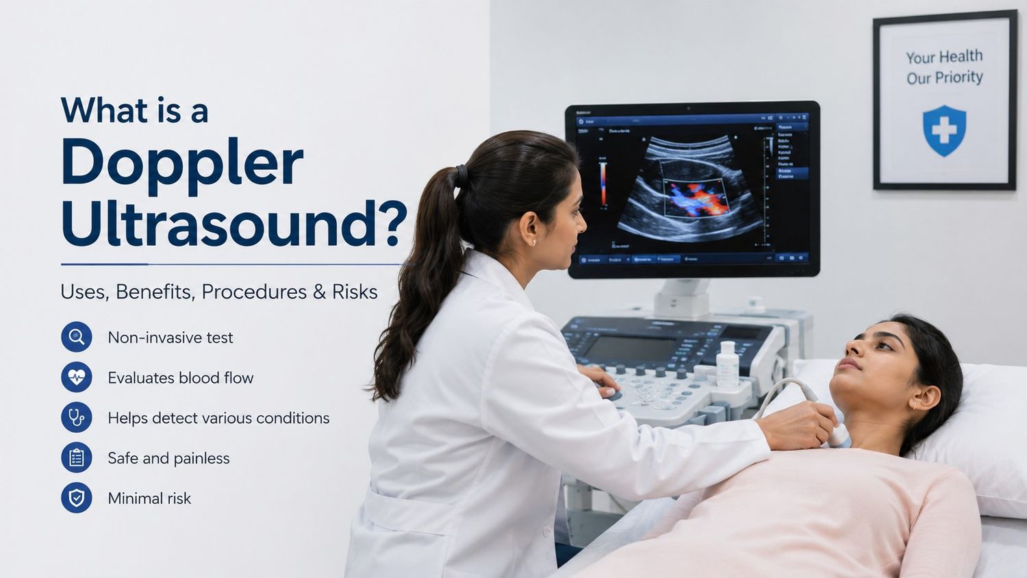 What is a Doppler Ultrasound? Uses, Benefits, Procedures & Risks