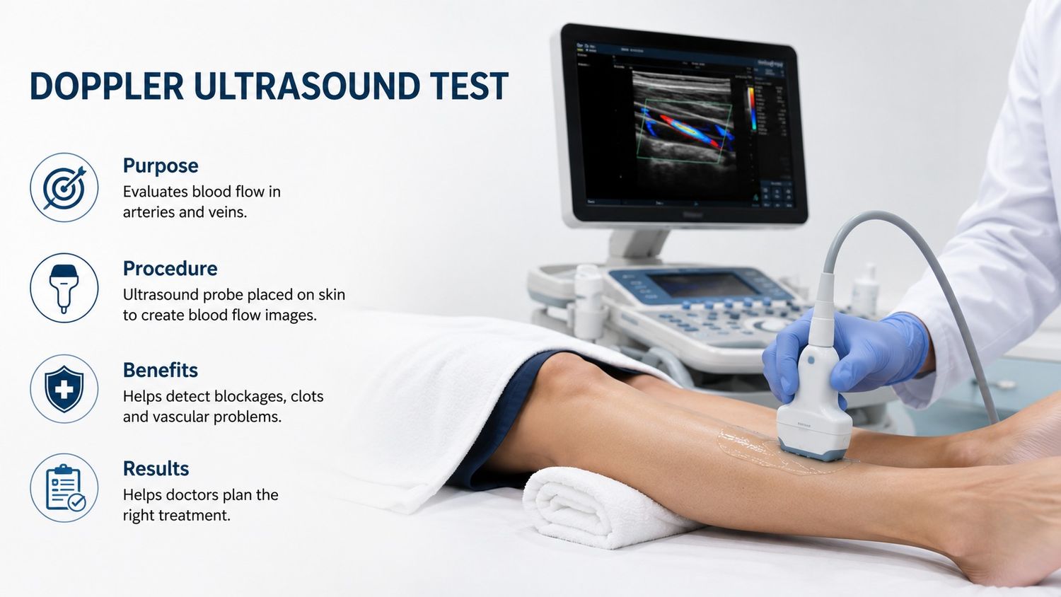Doppler Ultrasound Test: Purpose, Procedure, Benefits & Results